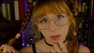 unpopular girl plays with your hair (asmr)