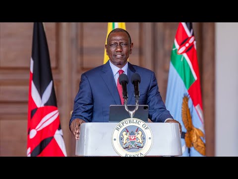 LIVE! RUTO SURPRISE PRESS BRIEFING AT STATE HOUSE!