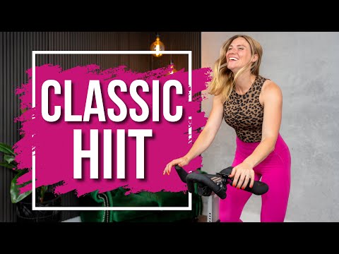 20 min CLASSIC HIIT Indoor Cycling Workout