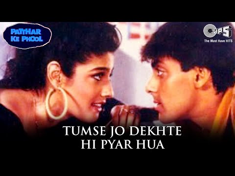 Tumse Jo Dekhte Hi - Patthar Ke Phool | Salman & Raveena | Lata Mangeshkar & S.P.Balsubramanium
