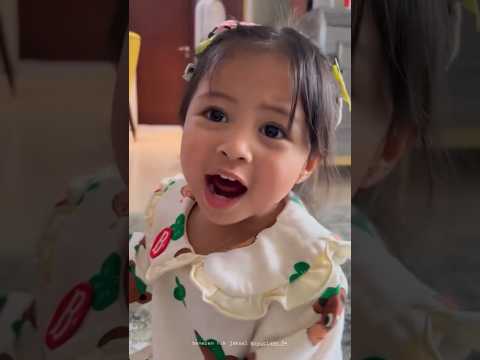 Sumpahh enakk kata tth gemess😂#babylily#baby#raffinagita#feedshort