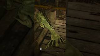 Sushi the lizard! High five? #falloutlondon #game #gaming #fallout #shorts #funny #games #short