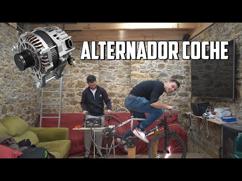 ELECTRIFICAMOS UNA CASA CON UNA BICI