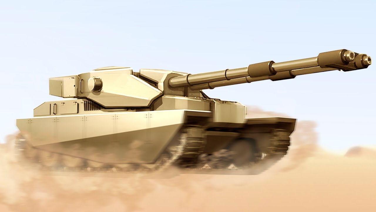 New Super Tank M1 Abrams After Upgrade