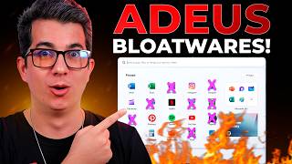 🔥Remova TODOS os Aplicativos INÚTEIS do Windows 11/10 (Guia Completo!)