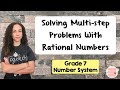 Mastering Multi-Step Rational Number Problems