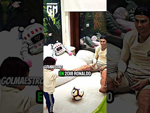 Cuando Ronaldo entren贸 a Mateo para ser el GOAT 馃槑