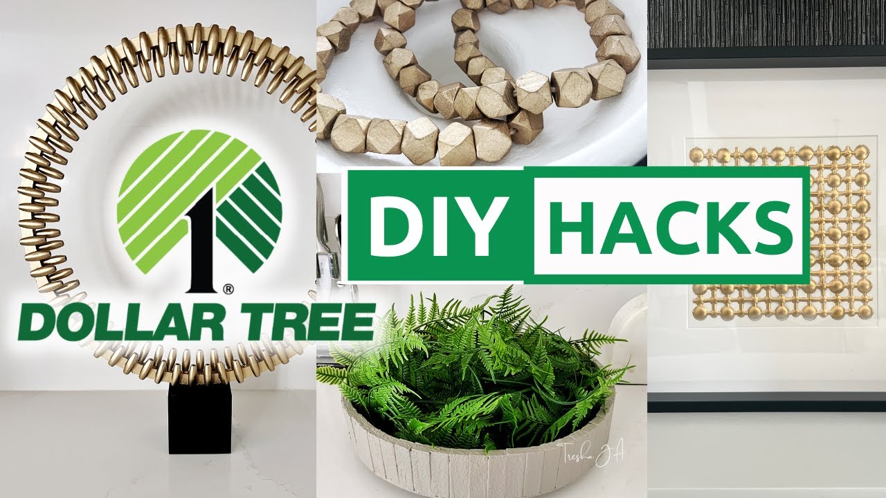 New Dollar Tree DIYs High End Home Decor Project Ideas – Amazing Hacks