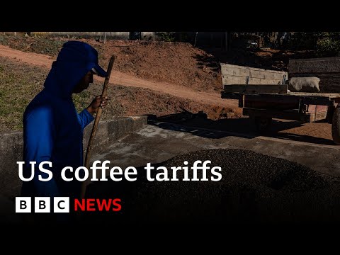 YouTube video thumbnail: US Imports of Brazilian Coffee Face 50% Tariff 