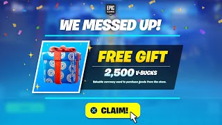 Fortnite MESSED Up.. (FREE GIFT)