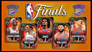 OKC FINALS PROMO FULL LINEUP ! YOU VOTED - YOU GOT IT ! AWESOME FINALS PROMO ! NBA LIVE MOBILE !
