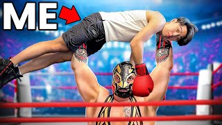 PANDA BOI VS WRESTLING CHAMPION! FULL FIGHT