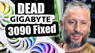 Gigabyte RTX 3090 Dead. No Power, No Boot - Fixed