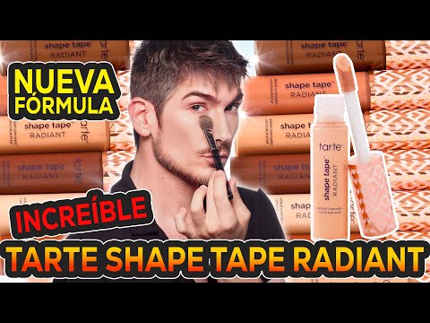 Nueva Formula INCREIBLE de Tarte Shape tape RADIANT Concealer 12 hrs de Prueba ! #tarte