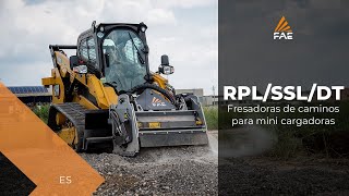 Video - FAE RPL/SSL/DT - Fresadora de carreteras de doble transmisión para asfalto o cemento para cargadoras de hasta 135 CV