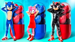 Une ombre a volé la petite amie de Sonic ! / Amy Rose est tombée amoureuse d'une ombre !
