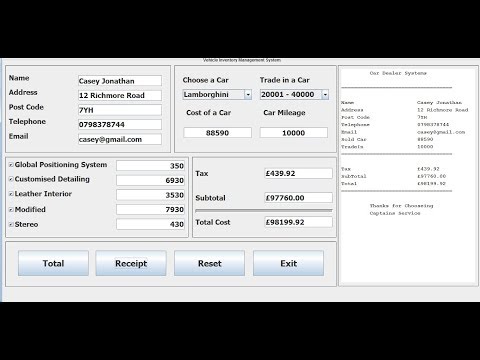 How to Create Inventory Management System for Vehicle...