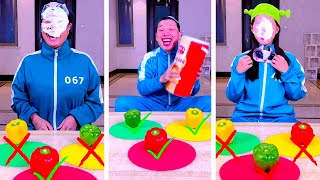 Family Games | Color Matching Challenge, Creamy Face Is Exciting! #Partygames #Familychallenge