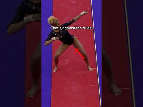 She went off the mat AND got 9?๐ฑ