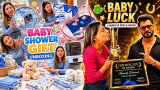 BEST WRITER AWARD & BABY SHOWER GIFTS UNBOXING🤗