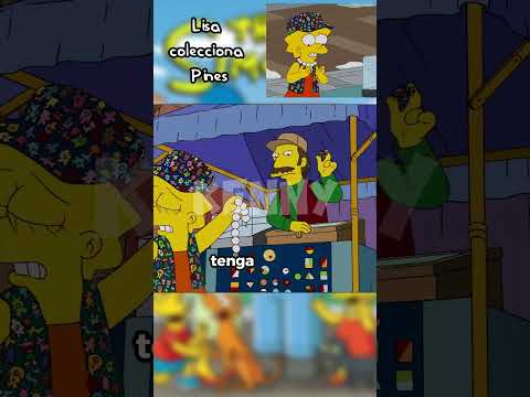 Lisa colecciona pines 🖼️🗺️ (T21 Ep12) P2 - Los Simpson