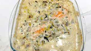 IDÉE DE PLAT FACILE PAVÉS DE SAUMON LA CRÈME