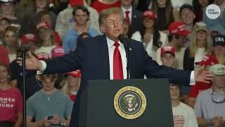 'Who threw that punch?' Trump lauds response to protester at SC rally