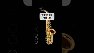 Jingle all the way 🔔 #altosax #tutorial