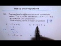 Understanding Proportions and Ratios