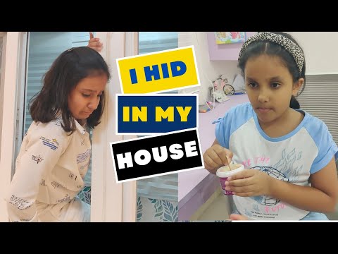 I Hid in my New House & My Family had no Idea about it