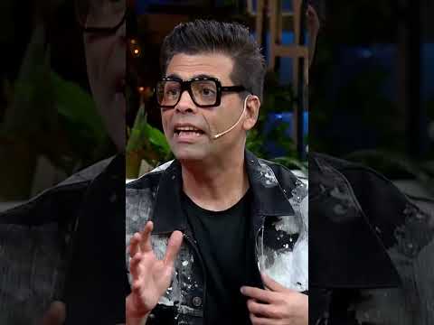 Karan Johar ने खोली सभी Celebrities की पोल I The KApil Sharma Show #shorts #ytshorts #comedy