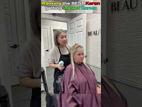 Ranking the BEST Karen getting instant Karma ever 🤬🎯