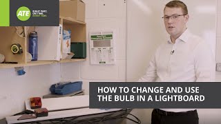 How To Use/Change A Bulb In A Lightboard