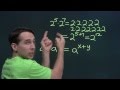 Exponent Rules and Operations