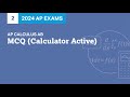 Mastering MCQs for AP Calculus AB Practice