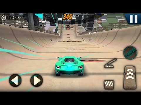 Sports Cars VS Mega Ramp Jump - Car Stunts Simulator - Android Gameplay