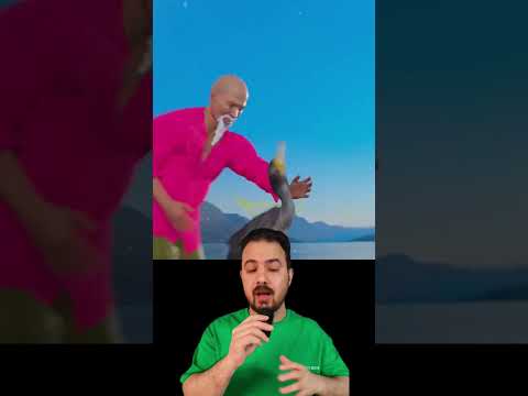 اغرب طائر يعمل مع الصياد.