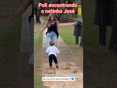 Poli encontrando o netinho José #shorts #virgíniafonseca #poliana