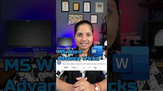 🔥🔥MS-Word Advance Tricks💥Headers & Footer #shorts #msoffice #msword #ytviral #computer #tipsandtrick