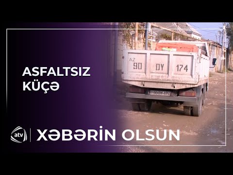 Xudadat Məlikaslanov küçəsi nə vaxt asfaltlanacaq? / Xəbərin olsun