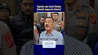 Kapolda Jawa Barat Himbau Bobotoh Jangan Ke Jakarta? Laga Persib vs Persija Makin Panas!