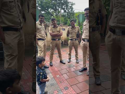 ഞാനും പോലീസ് ആവും കള്ളന്മാരെ പിടിച്ചു ഇടിക്കും🔥 ##shortsvideo #police #keralapolice #shorts #short
