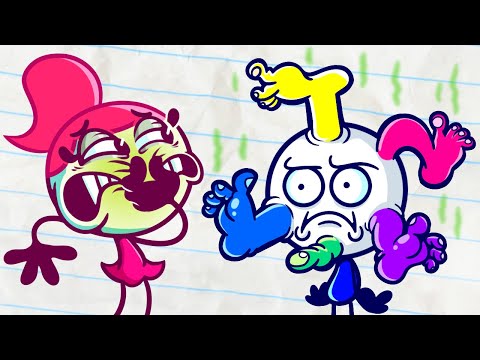 Feet Pray Love | Pencilmation Cartoons!