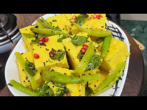 Khaman dhokla bilkul restaurant style sirf 20 minute me #recipe