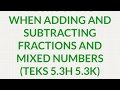 Regrouping Techniques for Adding and Subtracting Fractions