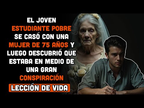 El joven estudiante pobre se casó con una mujer de 75 años y ... | LECCIÓN DE VIDA