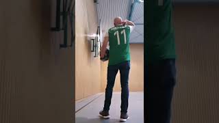 Basketball Rückwärtswerfen