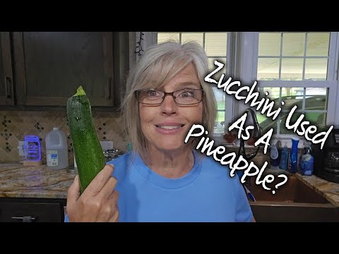 Mock Pineapple From A Zucchini? With Multiple Uses!