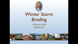 Winter Storm Morning Briefing Feb 10, 2020