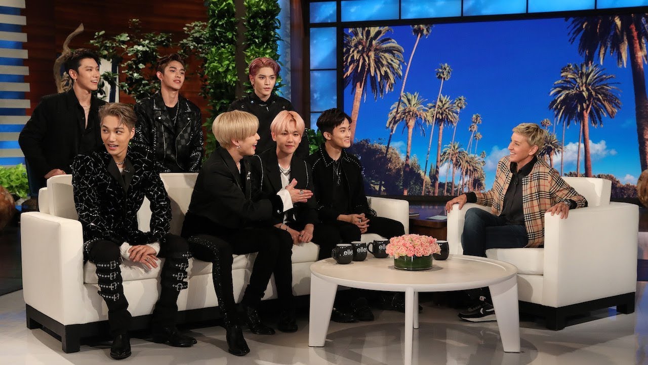 SuperM Teaches Ellen About 'Jopping'